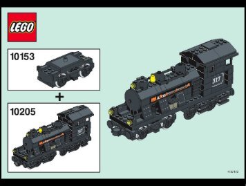 lego engine shed instructions