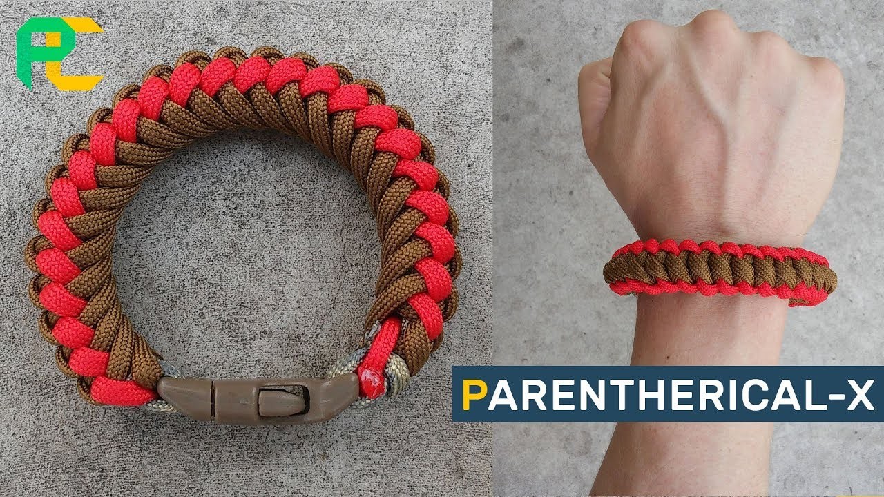 millipede paracord survival bracelet instructions