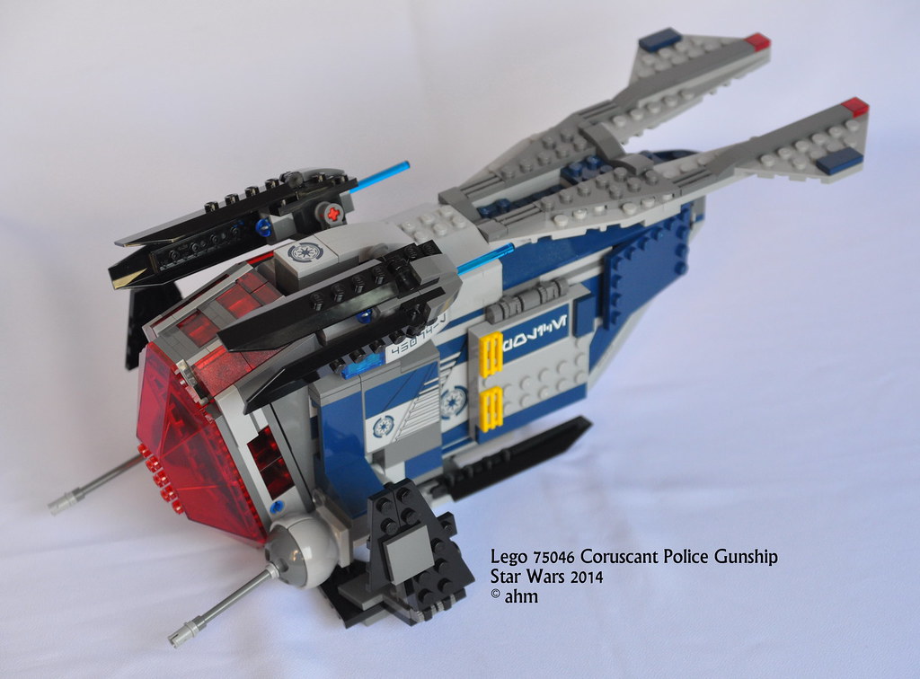 lego coruscant police gunship instructions