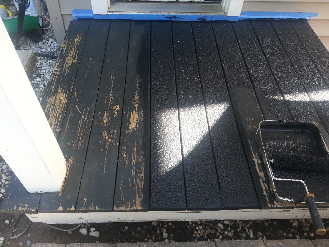 restore deck paint instructions