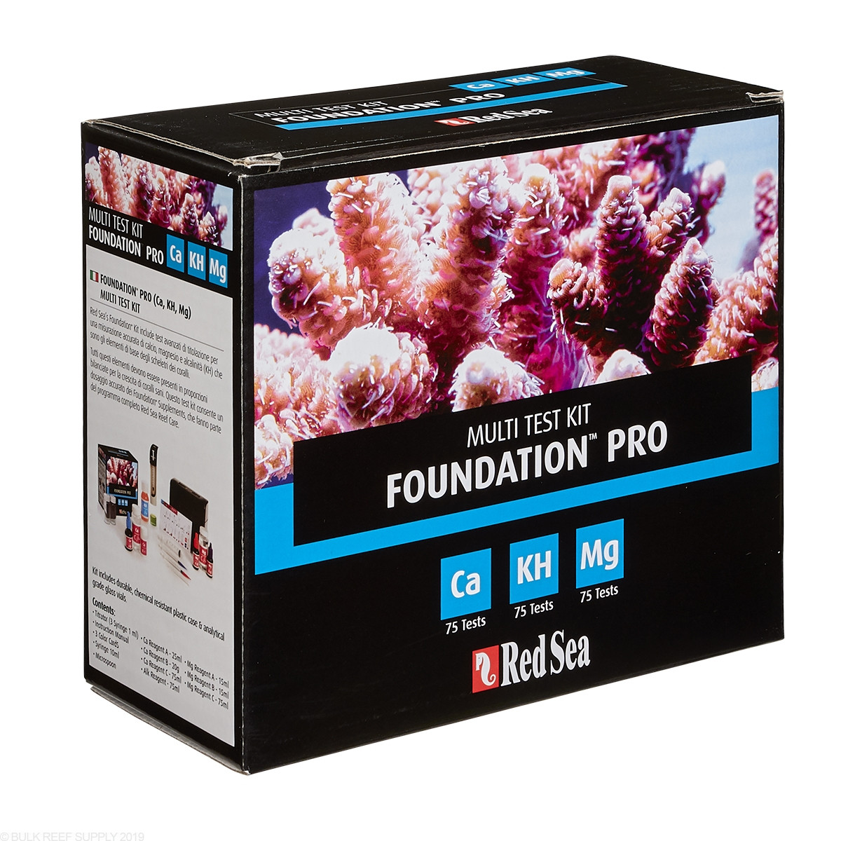red sea reef foundation pro test kit instructions