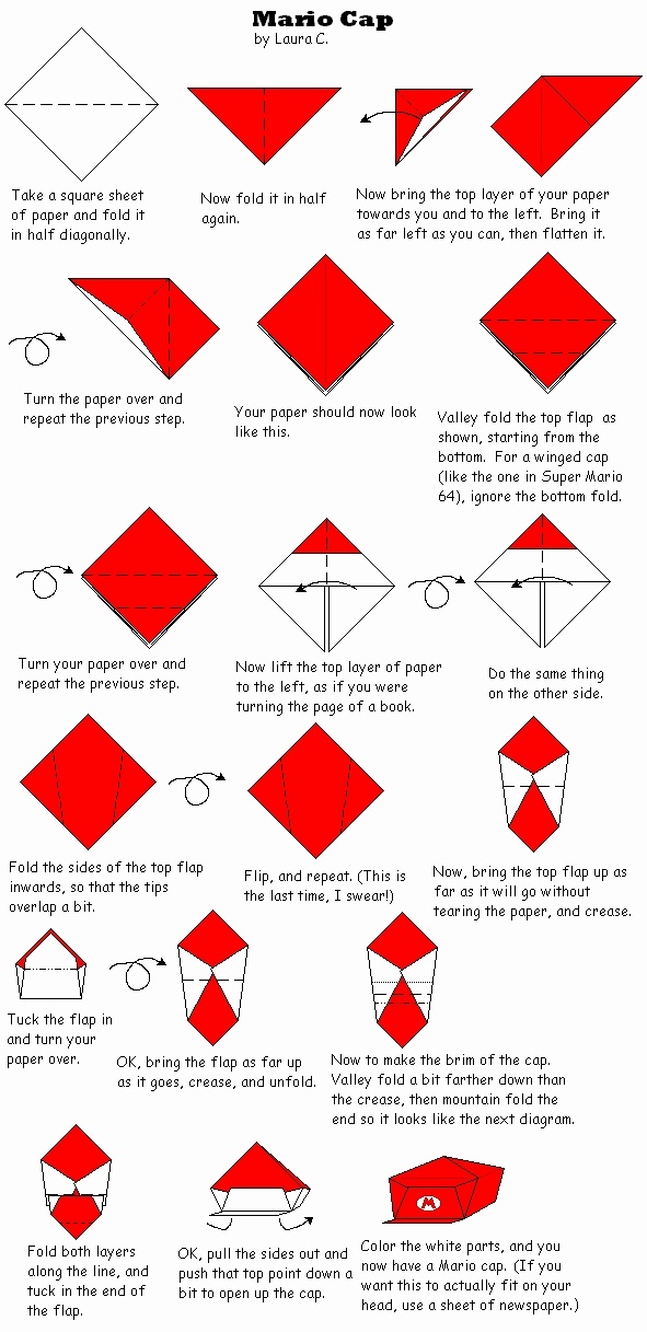origami samurai hat instructions