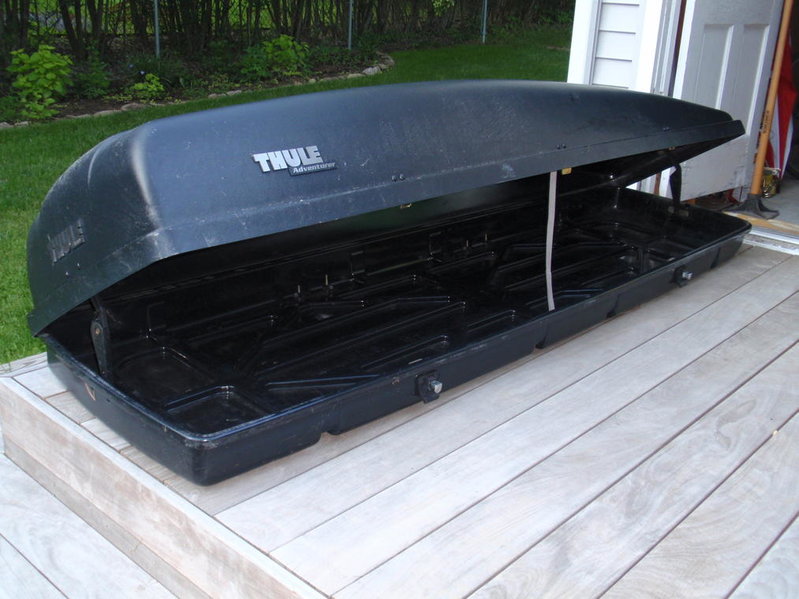 thule car top carrier instructions