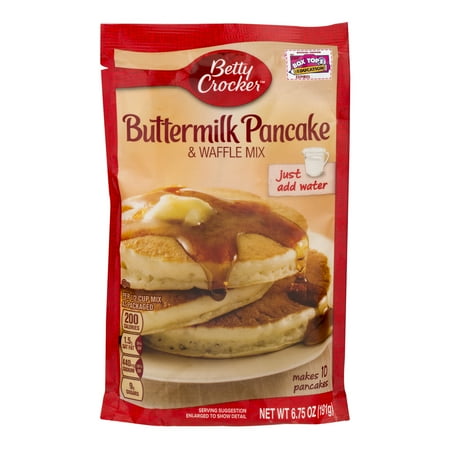 betty crocker buttermilk pancake mix instructions