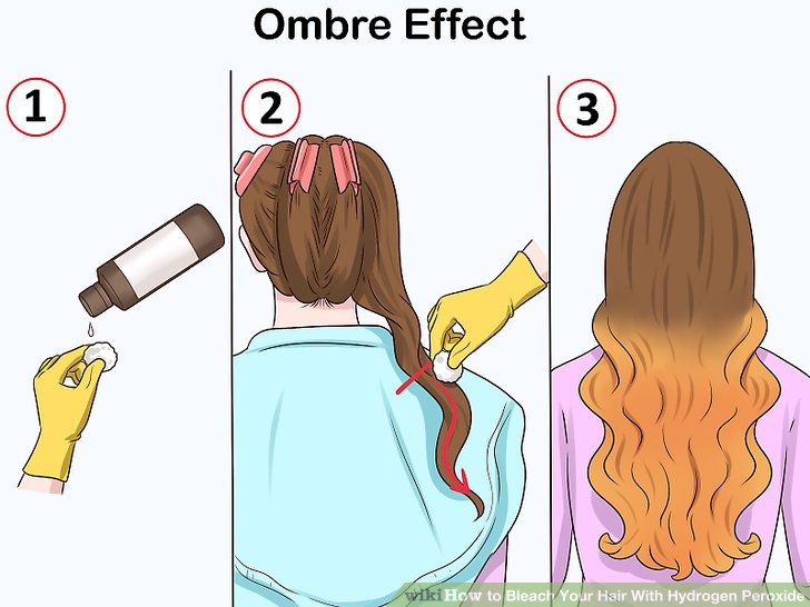 bleaching your hair at home instructions