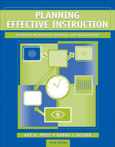 planning effective instruction diversity resonsie methods and management