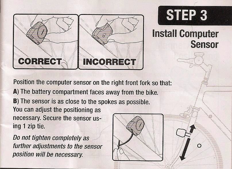 crivit cycle computer instructions