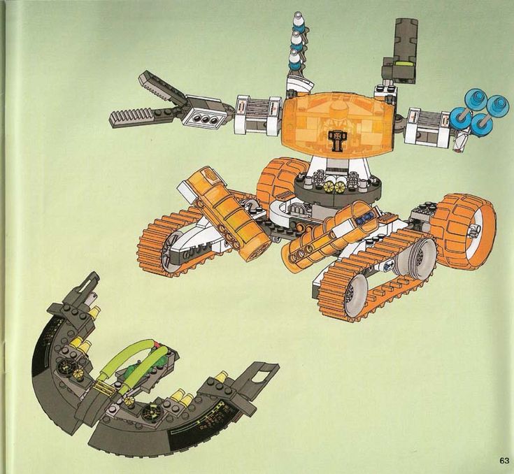 instructions for lego mars mission