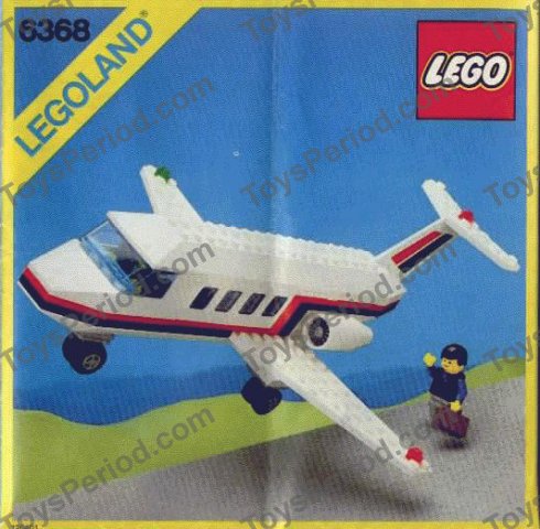 lego airplane 6368 instructions