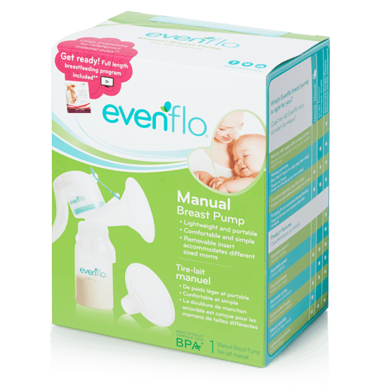 evenflo manual breast pump instruction manual