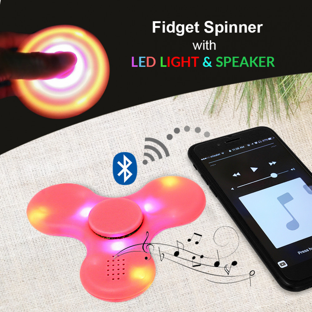 fidget spinner bluetooth speaker instructions