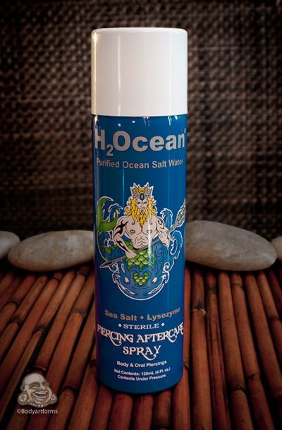 h2ocean piercing aftercare instructions