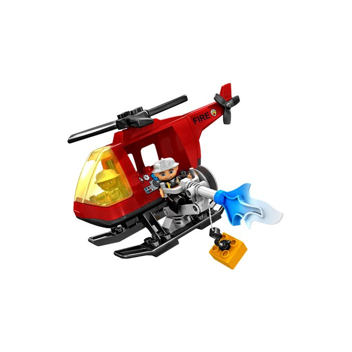 lego duplo fire helicopter instructions
