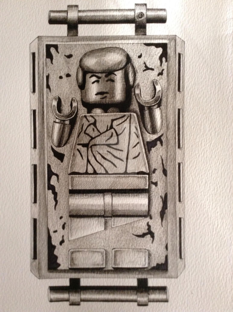 lego han solo in carbonite instructions
