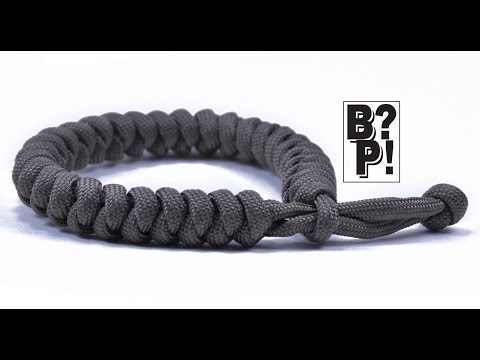 millipede paracord survival bracelet instructions