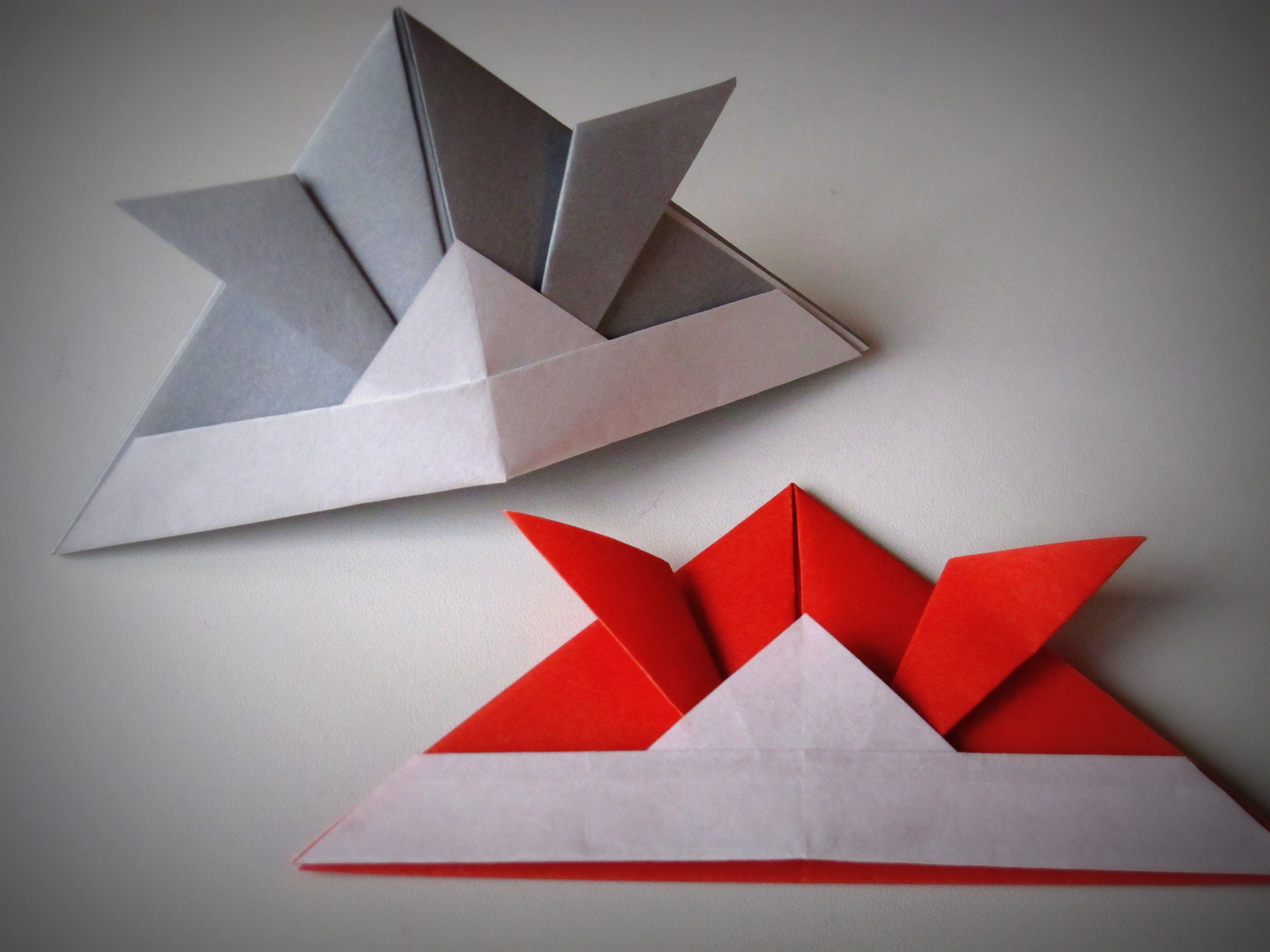 origami samurai hat instructions
