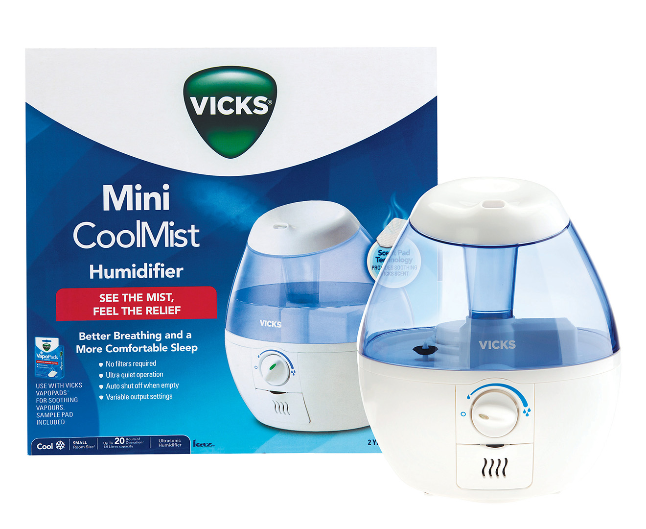 vicks humidifier australia instructions